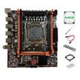 thumbnail image 1 of X99E Motherboard+E5 2673 V3 CPU+Thermal Grease PCIEX16 NVMe Gigabit LAN Card Support 4XDDR4 RECC RAM Desktop Motherboard, 1 of 10