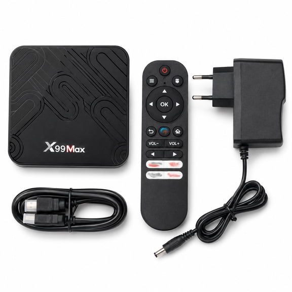 X99MaxSmart TV Streaming Box, MultiScene Home Media Player for Bedroom, Living Room, Dorm & Travel, Turn Regular TV into Smart Entertainment Display