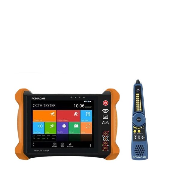 X9MOVTADHS 8K IP H.265 Tester Monitor 4K 8MP Camera Full-featured Professional Test Tool TDR,Cable Tracer,Digital Multimeter ,Video Surveillance Testing
