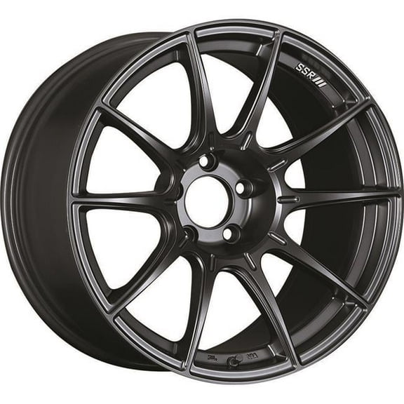 XA17900-3805GMB 17x9 in. 38 mm  GTX01 5x114.3 Offset Flat Wheel, Black