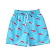 thumbnail image 1 of XADYUY Boys Swim Trunks 14-16 Quick Dry Beach Shorts Kids Cute Shark Print Boys Bathing Suits Size 10-12 Summer Casual Athletic Teen Boys Swim Trunks,5-6 Years Sky Blue, 1 of 7