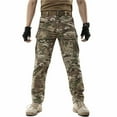 thumbnail image 1 of XADYUY Cargo Work Pants for Men Stretch Camo Stretch Relaxed Fit Work Pants Military Waterproof Cargo Pants Climbing Hiking Pants with Multi-Pockets,Camouflage, 1 of 6