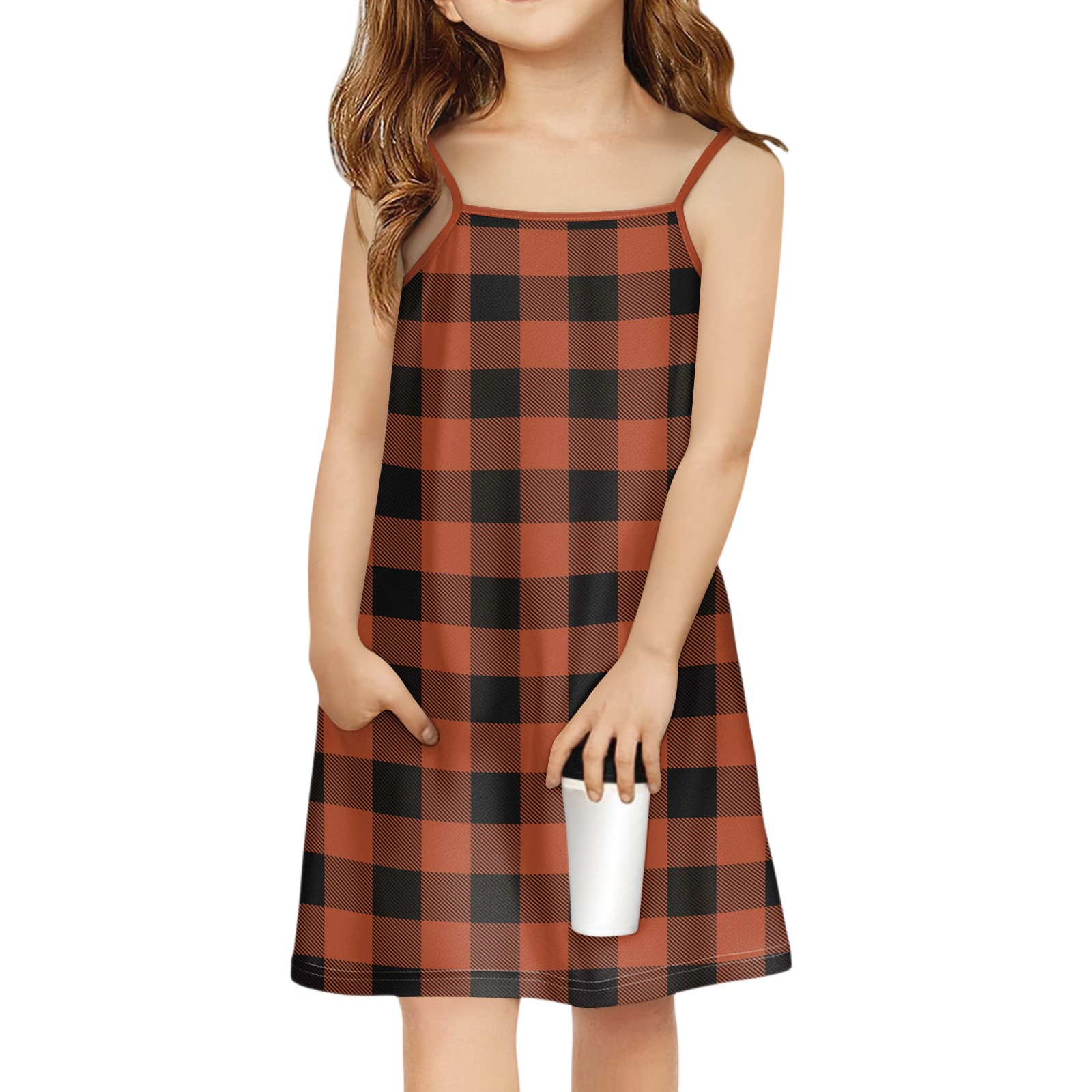 KIDS BATWING DRESS 12-14 SOUTH BEACH SUNRISE main image 1