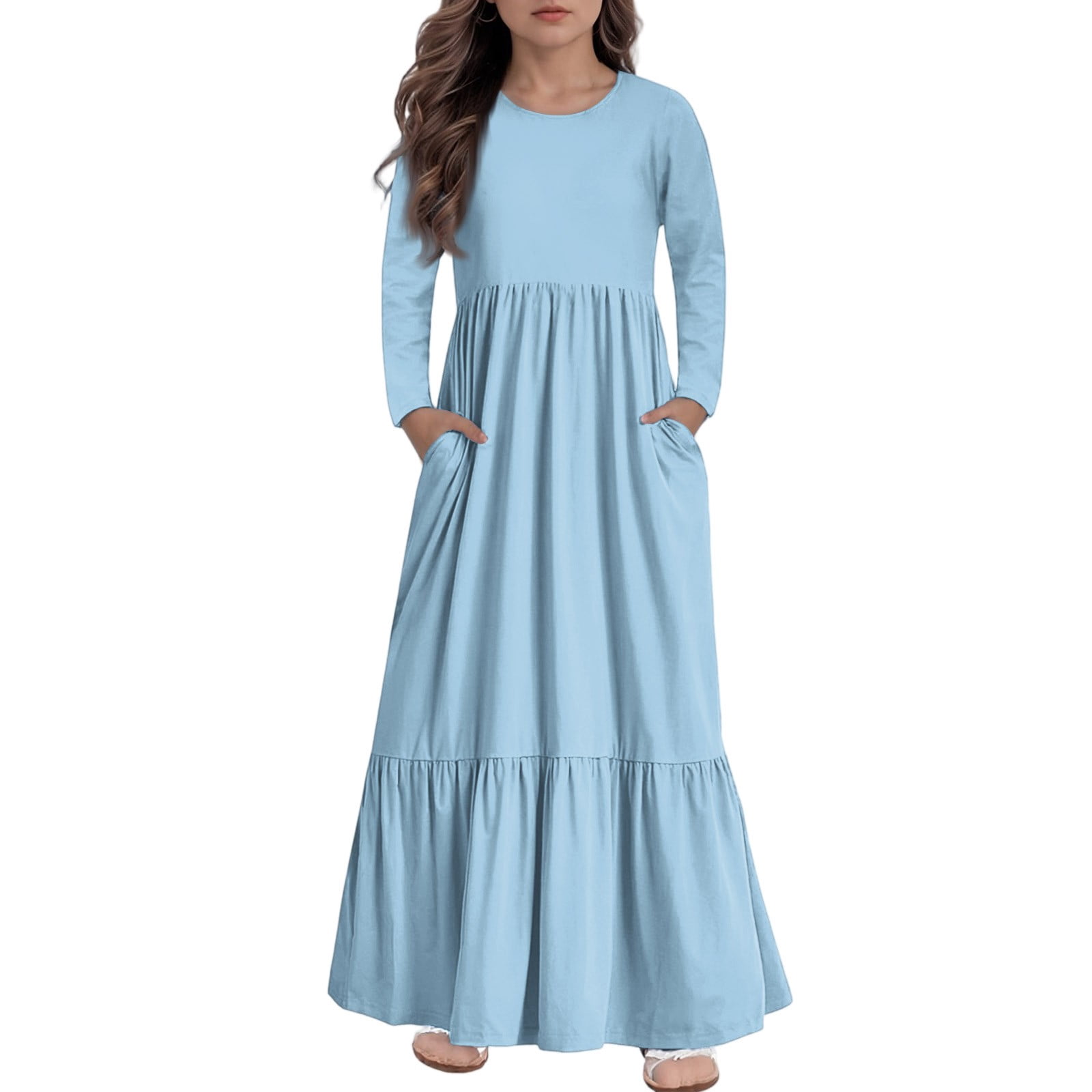 chinese dress ladies Speechless Girls 7-16 Sleeveless Maxi Party Dress with Pleated Skirt