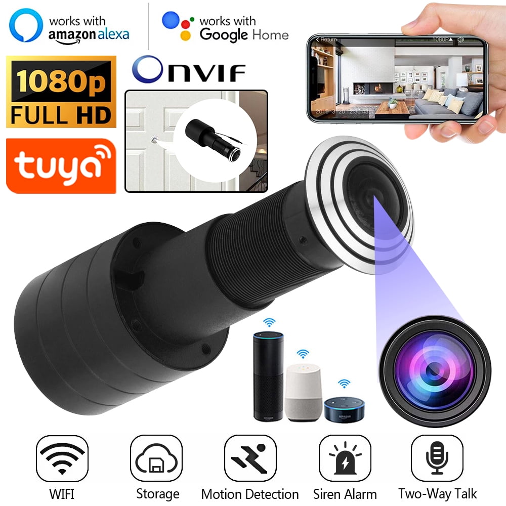XAEIOW Tuya Wireless WiFi Camera Hidden Spy Security Cameras, USB ...