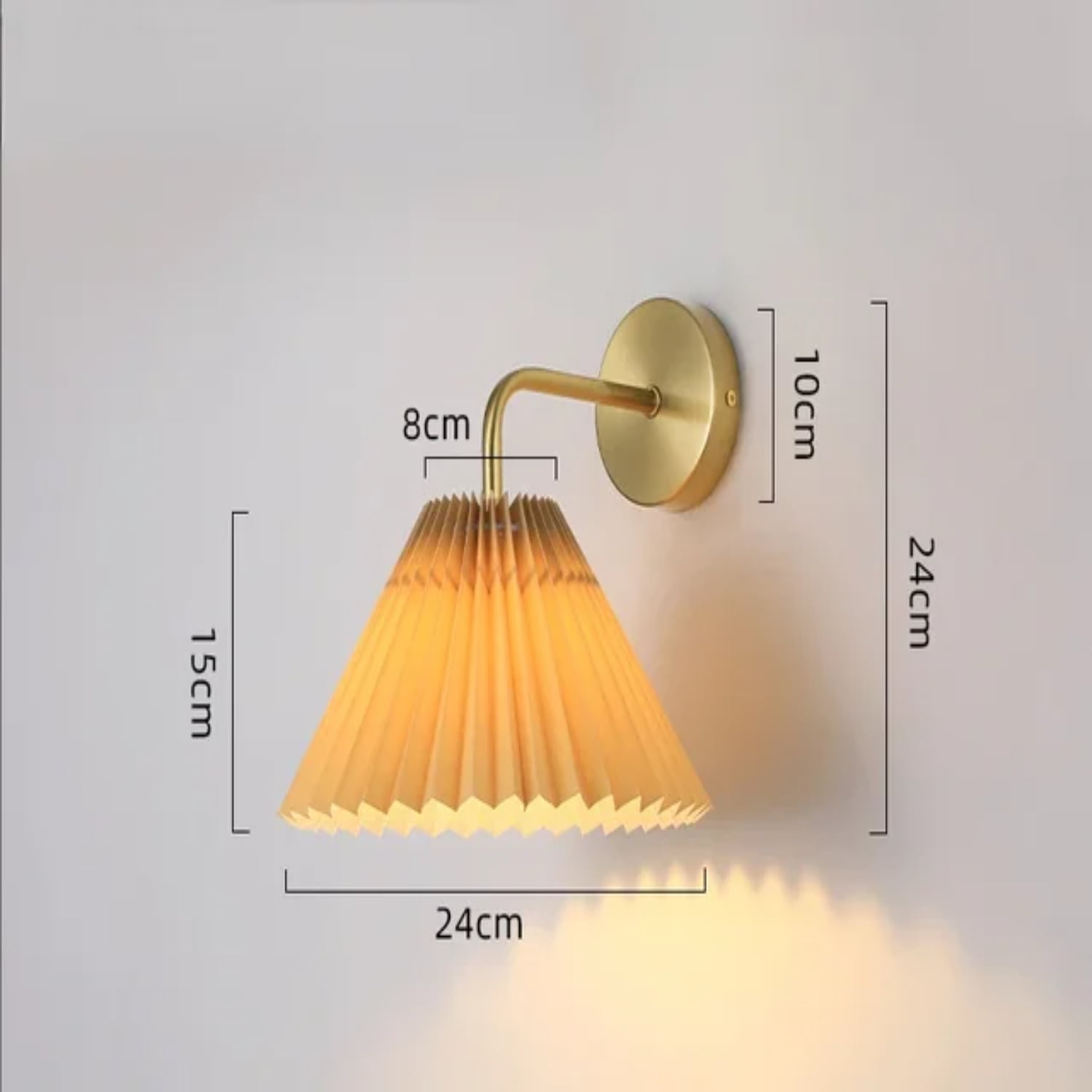 wall lamp with reading light