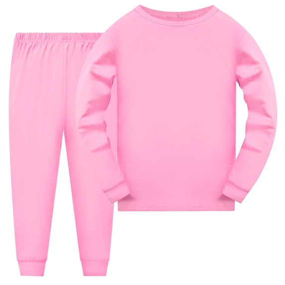 XAOFW Boy's Outfit Sets Solid Color Long Sleeve Crewneck T-Shirts And Pants Two Piece Outfits Party Night Soft Comfortable Clothes Sets