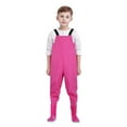 thumbnail image 1 of XAOFW Boy's Rompers Sleeveless Square Collar Solid Color Water Proof Wader Strap Jumpsuit Outdoor Activities Breathable Soft Children Onesie, 1 of 5