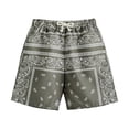 thumbnail image 1 of XAOFW Boy's Shorts Elastic Waist Kids Graphic Printed Playwear Fashionable Casual Shorts Home Lounging Versatile Cozy Bottom, 1 of 2