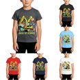 thumbnail image 1 of XAOFW Boys Back To School T Shirts Casual Cartoon Prints Short Sleeve Tee Loose Fit Round Neck First Day Of School Shirt Trendy Top 10-11 Years, 1 of 4
