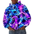 thumbnail image 1 of XAOFW Boys' Hoodies Sweatshirts Print Casual Pullover Everyday Lightweight Relaxed Fit Hoodie Long Sleeve Hooded Sweatshirt Stylish Comfortable Outdoor Activities Top, 1 of 4