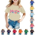 thumbnail image 1 of XAOFW Children'S First Day Of Kindergarten Shirt Casual Letter Print Round Neck Short Sleeved Tees Boys Girls Back To School T-Shirts Versatile Top 1-2 Years, 1 of 3