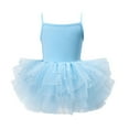 thumbnail image 1 of XAOFW Girl's Dresses Solid Color Sleeveless Round Neck Elegant Dancewear Kids Spaghetti Strap Cami Dress Holiday Celebration Cozy Breathable Toddler, 1 of 2