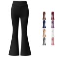 thumbnail image 1 of XAOFW Girls Flare Pants School Uniformss Pant Fashionable Wide Leg Flared Trousers For Girls Versatile Bottom 5-6 Years, 1 of 5