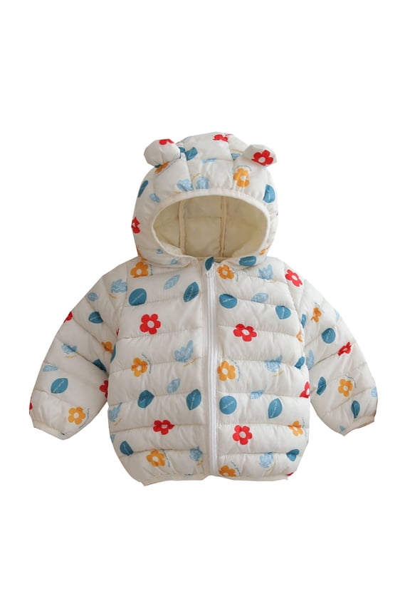 Girls Outerwear Coats Jacket Kids Cartoon Panda Lightweight Hooded Boys Adventures Design Long Sleeve Soft Cozy Casual Daily Wear Clothing