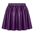 thumbnail image 1 of XAOFW Girls Skirts Dance Gold Elastic Waistband Flared Pleated Performance Tutu Ribbed Stylish Breathable Evening Party Skirt, 1 of 4