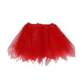 thumbnail image 1 of XAOFW Girls Skirts Tutu Polka Layered Sparkly Sequin Dance Performance Ball Gown Stylish Breathable Evening Party Skirt, 1 of 4