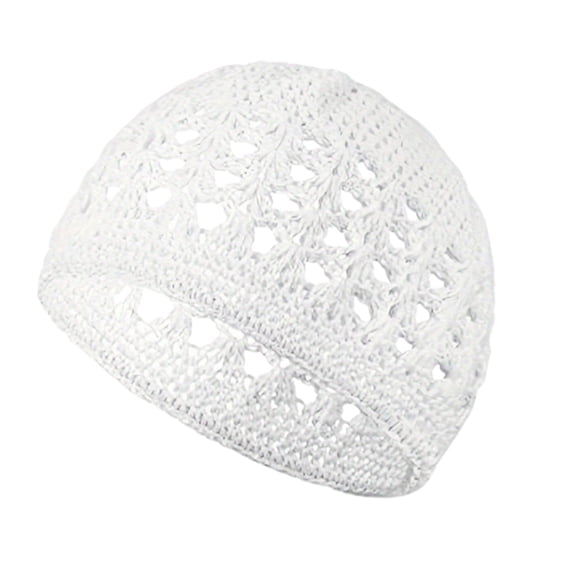 XAOFW Hand Crocheted Hat Breathable Openwork Knit Summer Sun Beach Cap Club Party Versatile Hats
