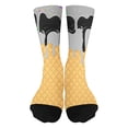 thumbnail image 1 of XAOFW Ice Print Socks For Kids Soft Ankle Socks For Boys Girls Non Slip Grip Toddler Children Casual Daily Lounging Socks, 1 of 2