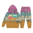 thumbnail image 1 of XAOFW Kids 6 7 Outfits Boys Ice Cream Number Print Sweatsuit 2Pcs Clothing Cute Preppy Ice Cream Themed Baseball Long Sleeve Hoodie Pants Soft Breathable Party Night Sets, 1 of 5