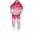 thumbnail image 1 of XAOFW Kids 6 7 Outfits Boys Ice Cream Number Print Sweatsuit 2Pcs Clothing Cute Preppy Ice Cream Themed Baseball Long Sleeve Hoodie Pants Soft Breathable Party Night Sets, 1 of 6