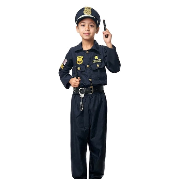 XAOFW Kids Outfits Carnival Dress Up Themed Print Play Boys Girls Childrens Fancy Show Long Sleeve Turndown Collar Soft Breathable Party Night Sets