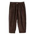 thumbnail image 1 of XAOFW Kids Pants Boys Corduroy Classic Straight Leg Design Comfortable Fabric Everyday Play Outdoor Activities School Weekend Solid Color Long Fashionable Breathable Holiday Vacation Sweatpants, 1 of 6