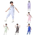 thumbnail image 1 of XAOFW Kids Romper sleeveless Chest Waders Youth Waders For Toddler Children boys girls Water Proof Waders With Boots versatile Onesie 2-3 Years, 1 of 8