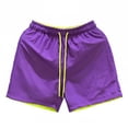 thumbnail image 1 of XAOFW Men's Board Shorts Color Blocking Lightweight Beachwear Shorts With Back Pocket For Summer Water Sports Comfortable Bottoms M, 1 of 4
