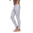 thumbnail image 1 of XAOFW Men's Casual Pants Solid Color Elastic Waist Athletic Trousers Slim Fit Straight Leg Pant Holiday Vacation Soft Versatile Trouser, 1 of 3