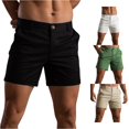 thumbnail image 1 of XAOFW Mens Shorts Summer Solid Color Pocket Drawstring Shorts Loose Quick Drying Casual Sports Running Straight Shorts For Men Stylish Bottom L, 1 of 7
