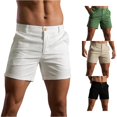 thumbnail image 1 of XAOFW Mens Shorts Summer Solid Color Pocket Drawstring Shorts Loose Quick Drying Casual Sports Running Straight Shorts For Men Stylish Bottoms L, 1 of 8