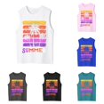 thumbnail image 1 of XAOFW Summer Kids Tank Top With Tropical Printed Sleeveless Crewneck Vest Breathable Summer Tank Top For Boys Girls Outdoor Beach Play Stylish Top 5-6 Years, 1 of 6