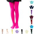 thumbnail image 1 of XAOFW Toddler Kids Baby Girls Leggings Pantihose Stretchy Basic Full Length Ballet Dance Pants Stocking For Autumn Versatile Bottoms 6-8 Years, 1 of 4