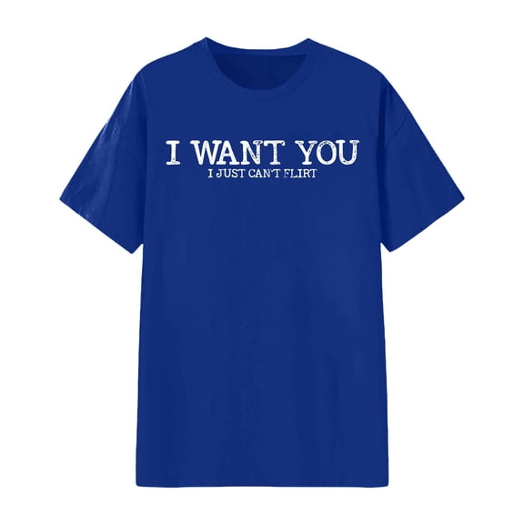 XAOFW Women T-Shirts Letter Print Crew Neck Everyday Short Sleeve Soft Breathable Holiday Vacation Tops