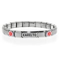 thumbnail image 1 of XARELTO - Medical Alert ID Bracelet, Italian Modular Style - For 6-1/4 Wrist Diameter, 1 of 6