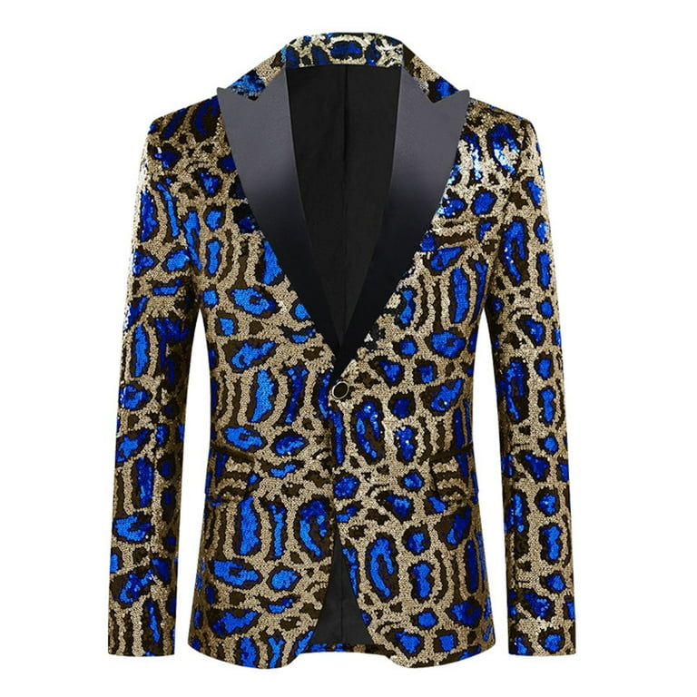Animal print suit jacket on sale