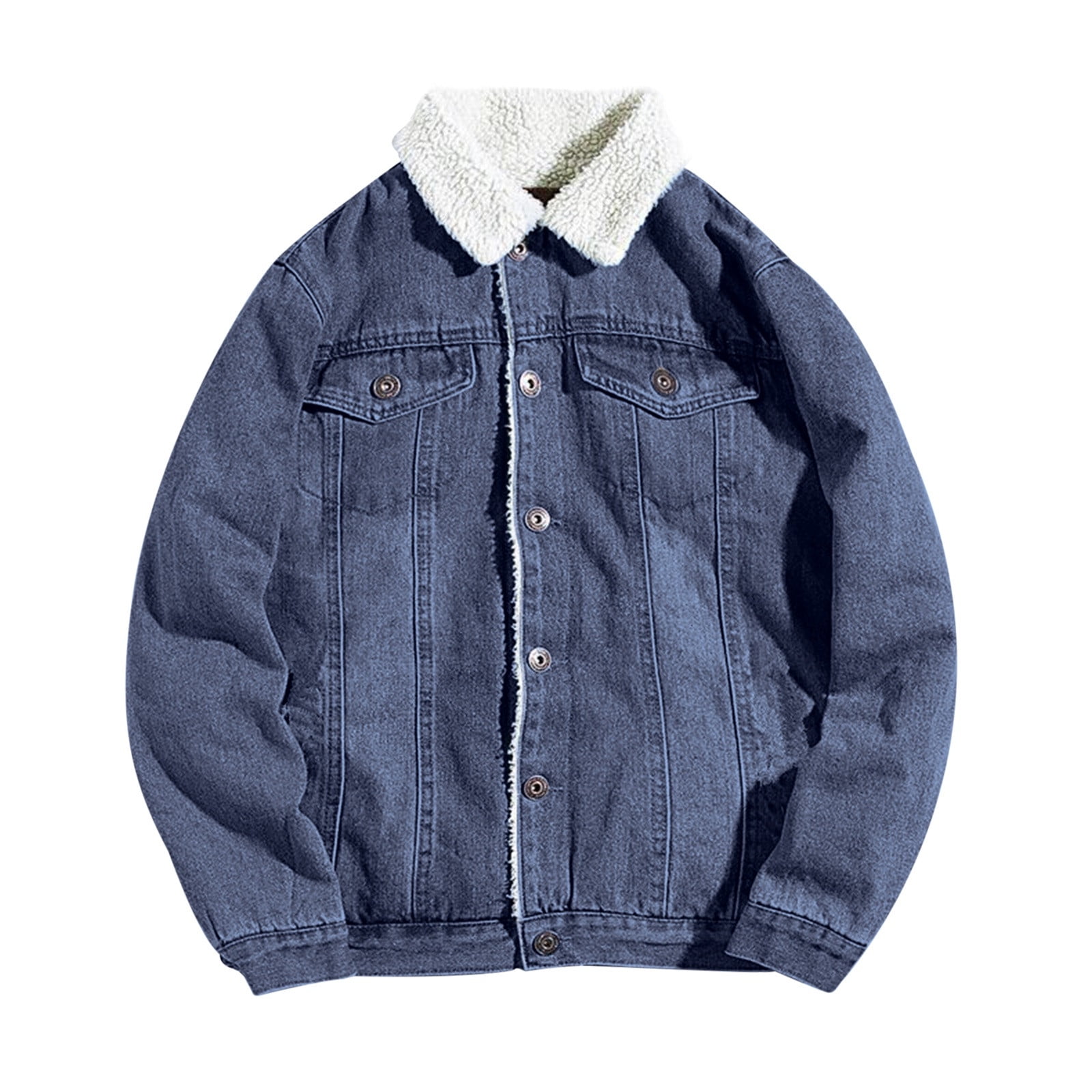 Men's jean jackets walmart deals