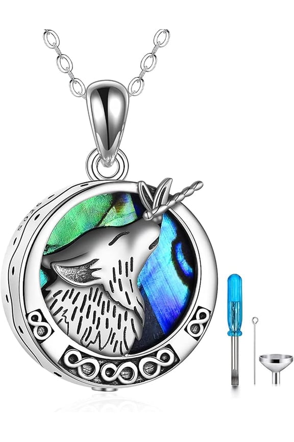 Tree of Life Urn Necklaces for Ashes 925 Sterling Silver Tree of Life Crystal Cremation Jewelry for Ashes Memory Jewelry for Women Men