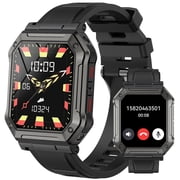 XAXRE H31 Smart Watches for Men with Call Support Fast SOS/Silent Mode 1.91 HD Outdoor Rugged Watch with 110+ Sports Men Smart Watch Compatible with Android iOS, 1pc
