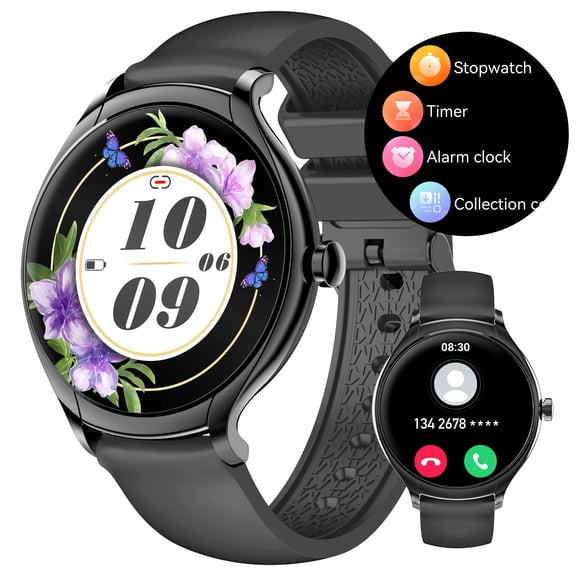 XAXRE KT67 Smart Watches for Women (Answer and Make Call) with Voice Assistant, Smartwatch with Multiple Sport Modes Compatible with iOS Android, 1pc