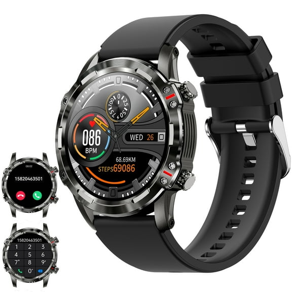 XAXRE Smart Watch for Women Men Dial Answer Call Watch 1.32" Touch Screen Fitness Watch, with Pedometer Sport Smartwatch, for Android iOS
