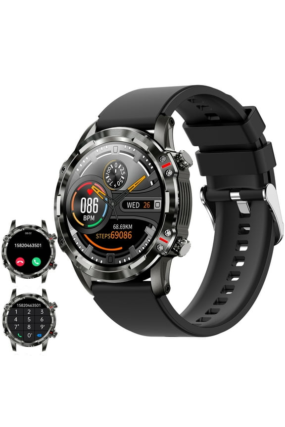 Smart Watch for Women Men Dial Answer Call Watch 1.32" Touch Screen Fitness Watch, with Pedometer Sport Smartwatch, for Android iOS