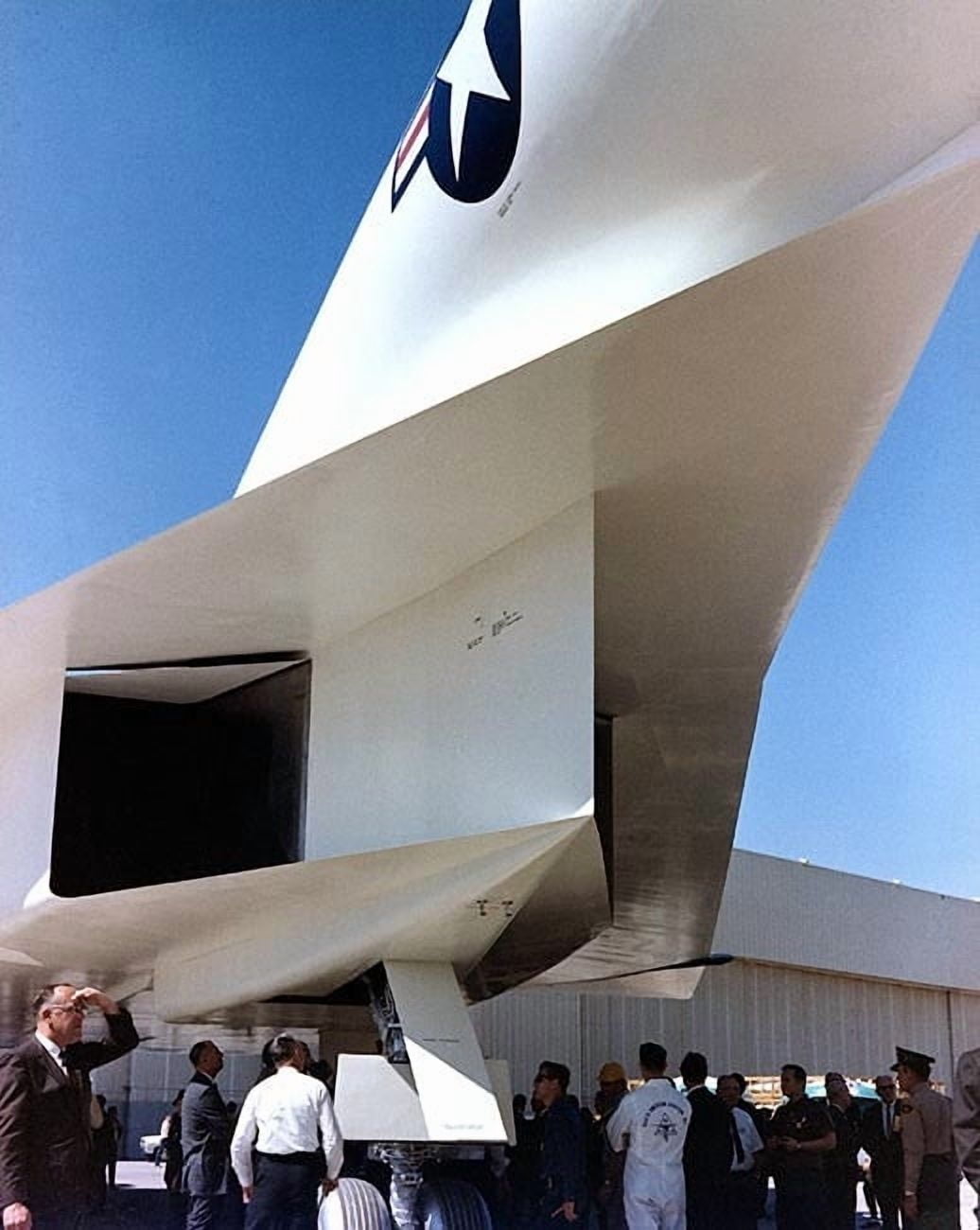 XB-70 Valkyrie Bomber Aircraft Air Intakes - 24x36 Inch Glossy ...