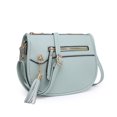 thumbnail image 1 of XB Tassel Crossbody Shoulder Purse Women Zipper Purse Crossbody Bag Messenger Bag Saddle Purse Waterproof, 1 of 8