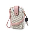 thumbnail image 1 of XB Women Leather Crossbody Wallet Cell Phone Purse Checkered Shoulder Handbag Clutch wristlet Wallets, 1 of 7