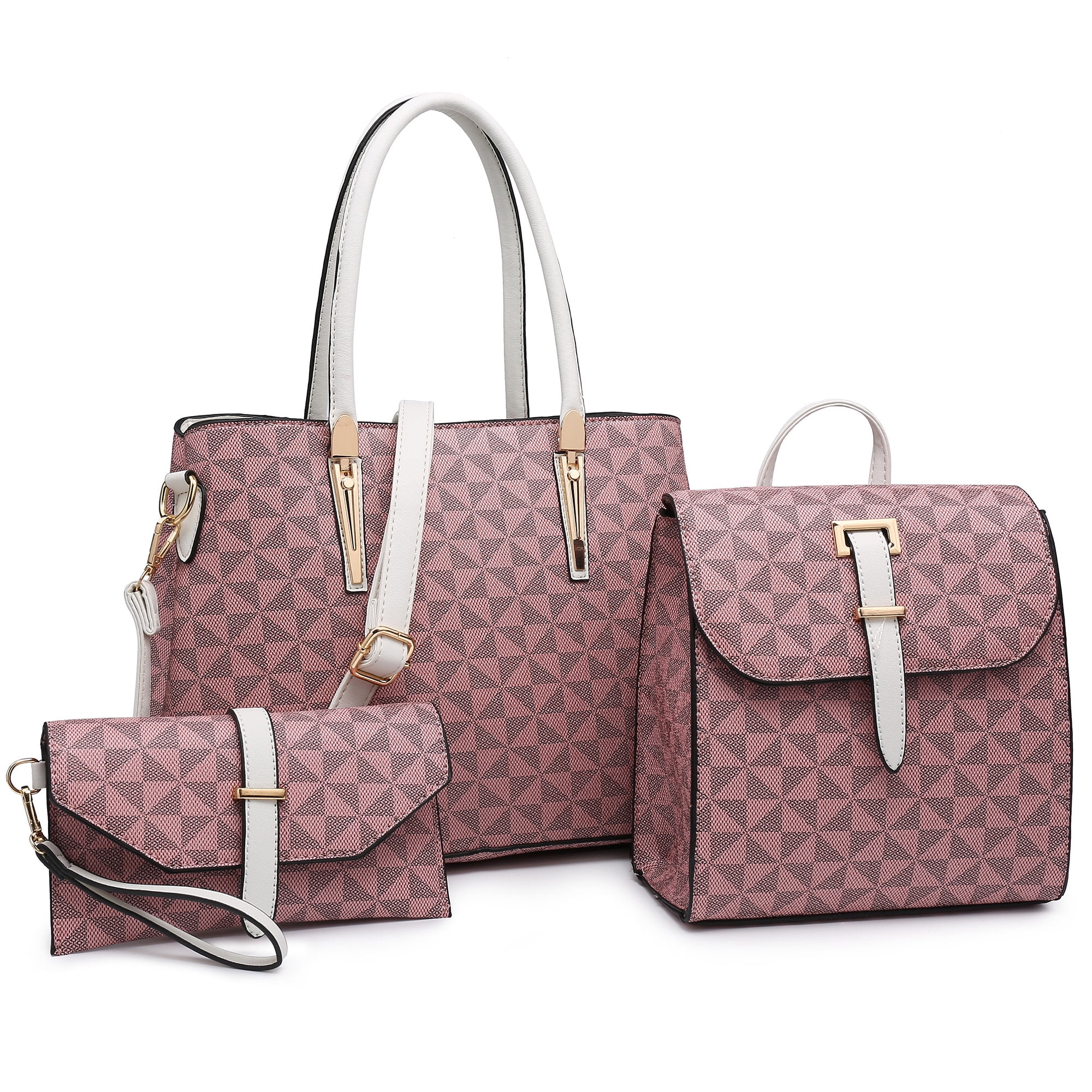 XB Women's Top Handle Satchel Crossbody Shoulder Bag Leather Tote Handbags  Bags with Wallet