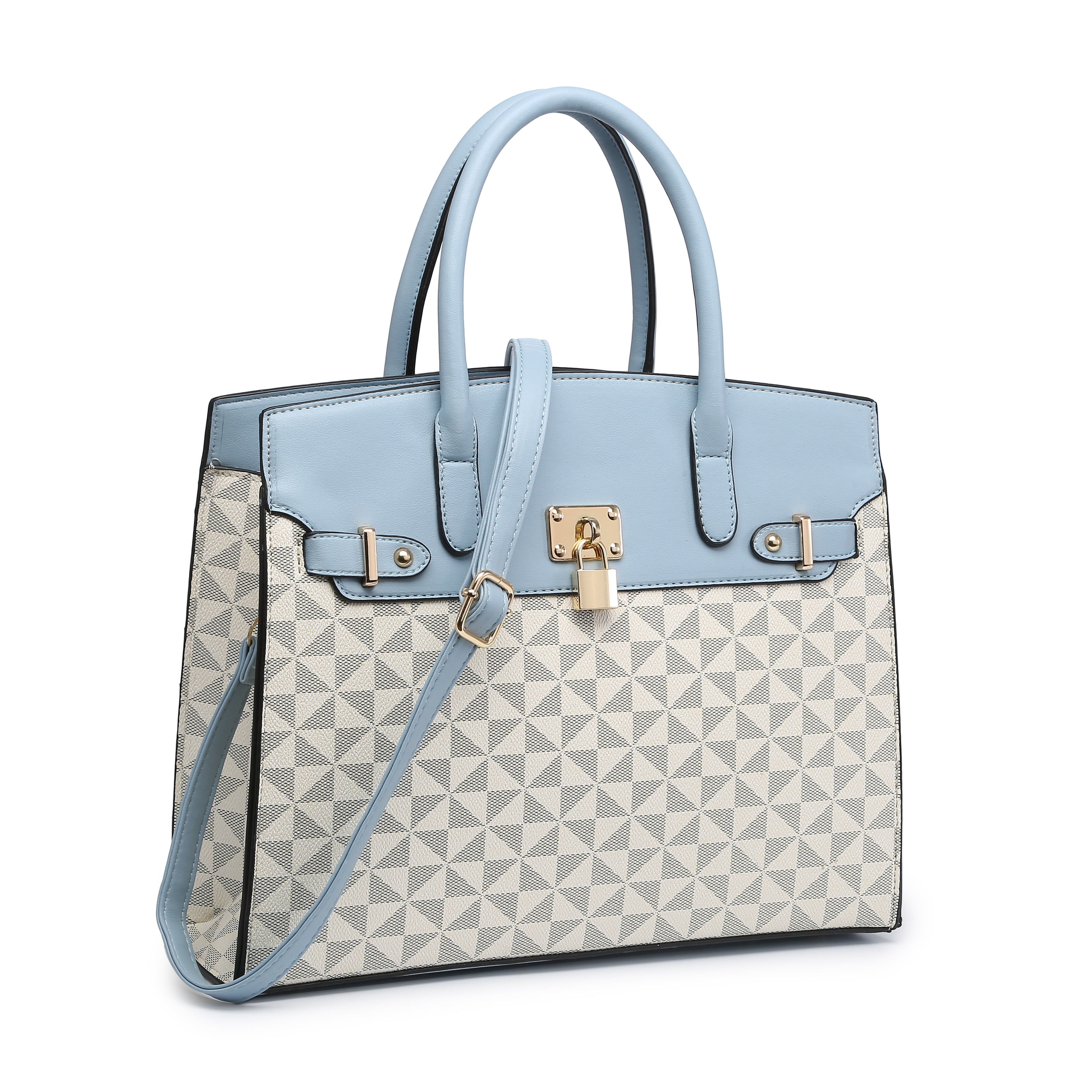 XB Women's Top Handle Satchel Tote Bag Handbag Vegan Leather Shoulder