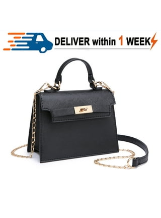 Thick Chain Luxury Women's Faux Leather Mini Crossbody Bag