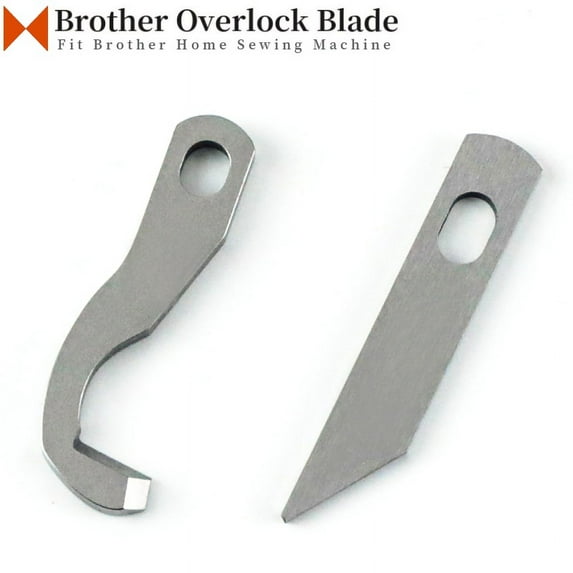 XB0563001 + X77683-001 Upper and Lower Blade for Brother 925D,929D,1034D,1134DW,DZ1234,1634D Serger Household Overlock Machine
